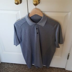 Grey metal vent polo
